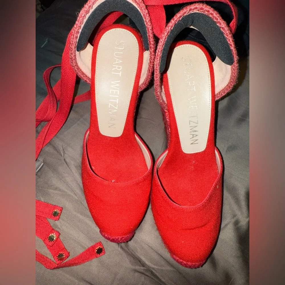 Stuart weitzman MARGUERITA ESPADRILLE WEDGE - Picture 7 of 10